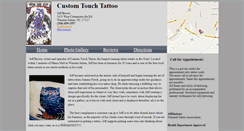 Desktop Screenshot of customtouchtattoo.com